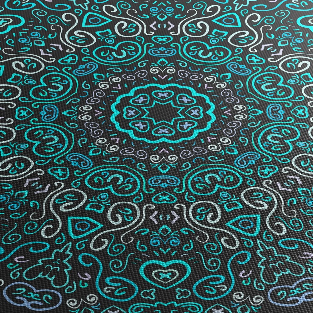 A díszítő absztrakció képe (90x60 cm)