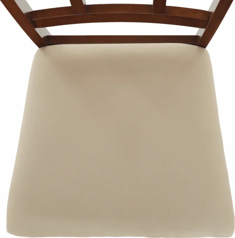 Étkezőszék, dió/bézs, OLEG NEW