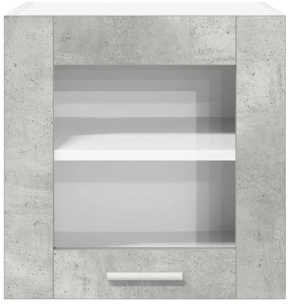 Függő szekrény Riga 2 pcs Beton Szürke 40 x 31 x 40 cm Faanyag