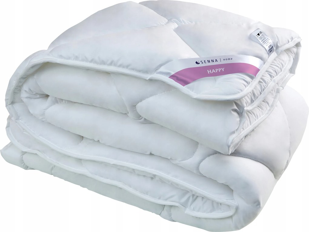 Antiallergén paplan 135x200 Happy Maxx Duo fehér poliészter mikrofázis