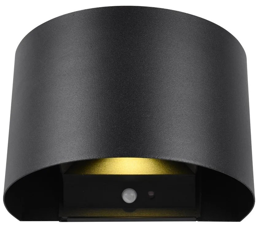 LED fali kültéri lámpa mozgásérzékelővel (magasság 10 cm) Talent – Trio