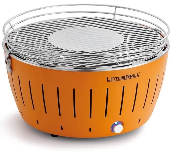 Narancssárga füstmentes grillsütő - LotusGrill XL