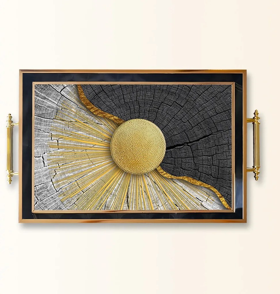 Üveg tálca, 38×24 cm – TPA9833