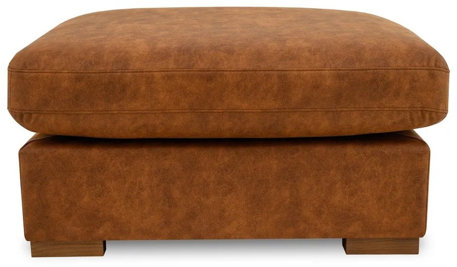 Konyakbarna bőrutánzat lábtartó Hamburg – Scandic