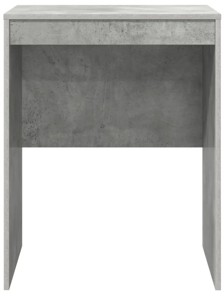 Asztal Beton szürke 60 x 50 x 76 cm Faanyag