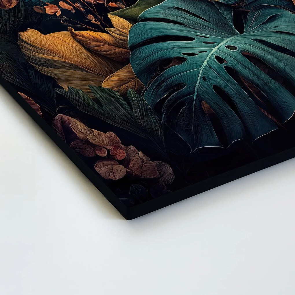 DUBLEZ | Modern kép a nappaliba - Neon dzsungel