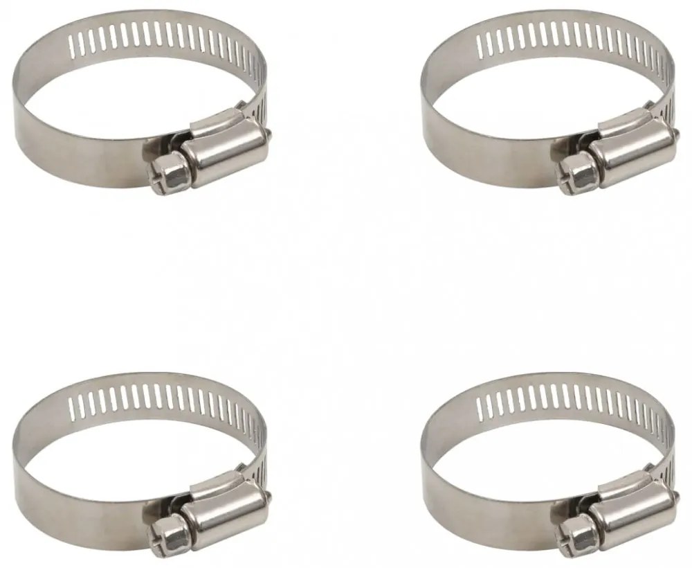 kék medencetömlő szorítóbilincsekkel 38 mm 12 m