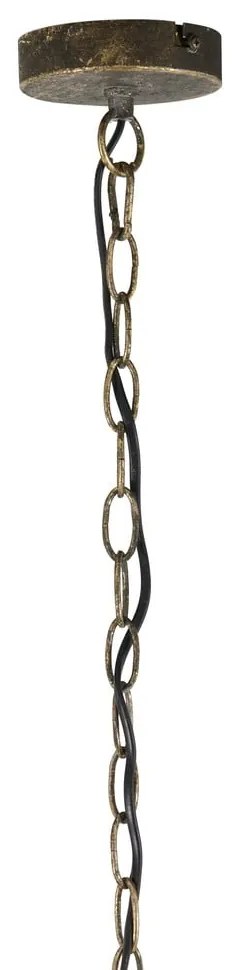 Rézszínű mennyezeti lámpa ø 43,5 cm Emine – Light &amp; Living