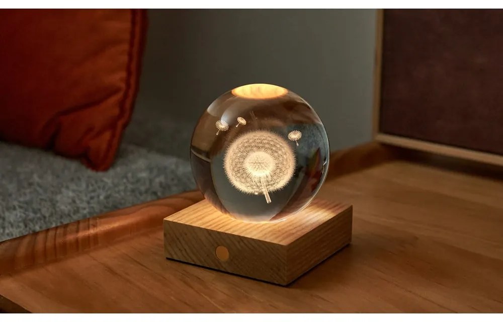 Sötétbarna USB fénydekoráció Amber – Gingko