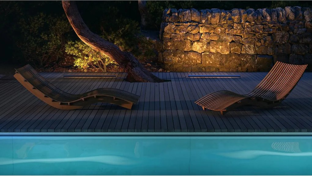 Maytoni modern kültéri led lámpa edge fekete myo415fl-l15b3k