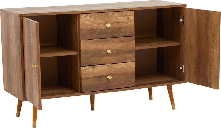 Sötét natúr színű komód 114x70x39 cm Frida – Premier Housewares