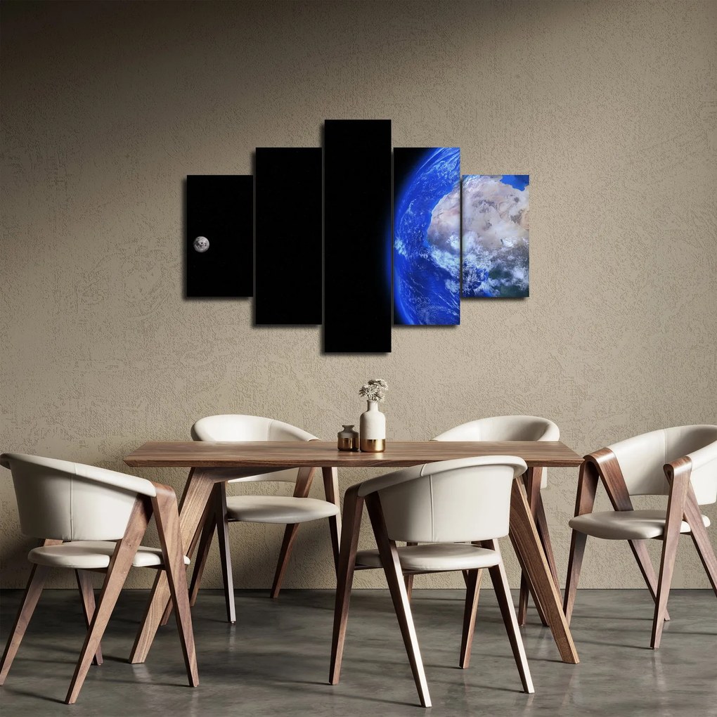 A Hold és a Föld képe (150x105 cm)