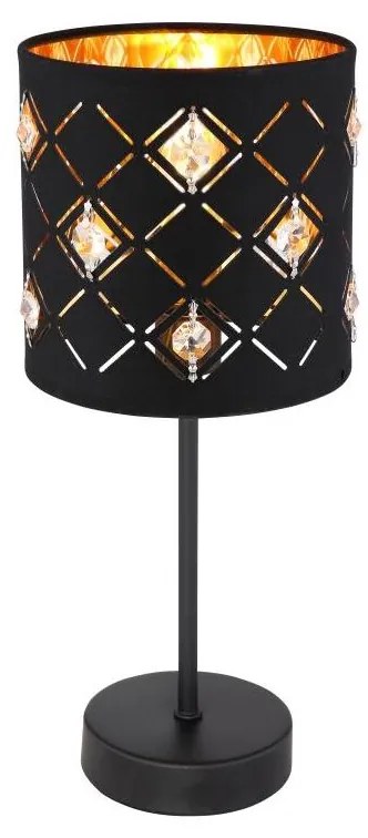 Globo 15448T - Asztali lámpa ABBEY 1xE14/40W/230V