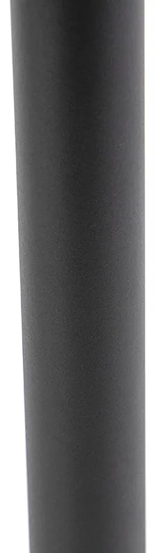 Modern kültéri lámpa, fekete, 80 cm IP44 - Gleam