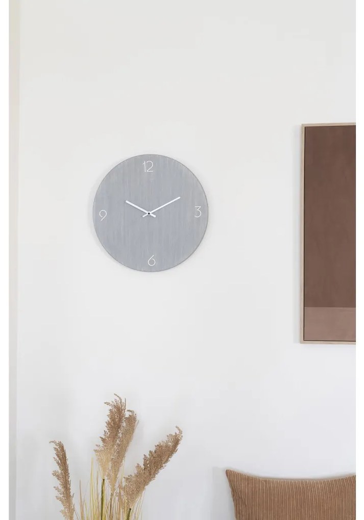 Ravenna falióra, MDF, világosszürke, hangtalan 40 cm