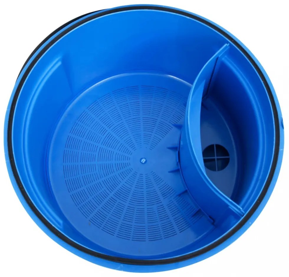 kék-fekete homokszűrős szivattyú 385 x 620 x 432 mm 200 W 25 L
