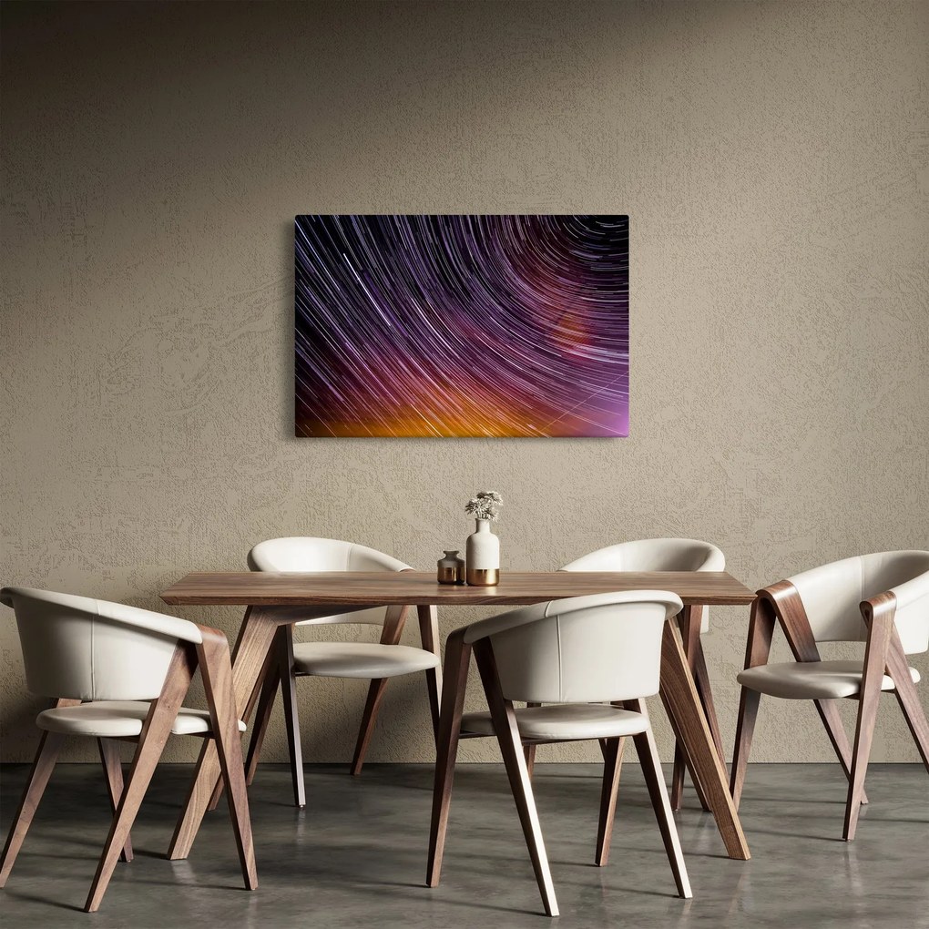 Homályos csillagok képe az égen (90x60 cm)