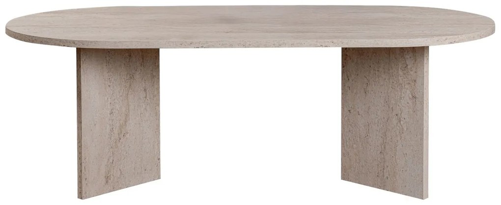 Dohányzóasztal Sable - Travertine