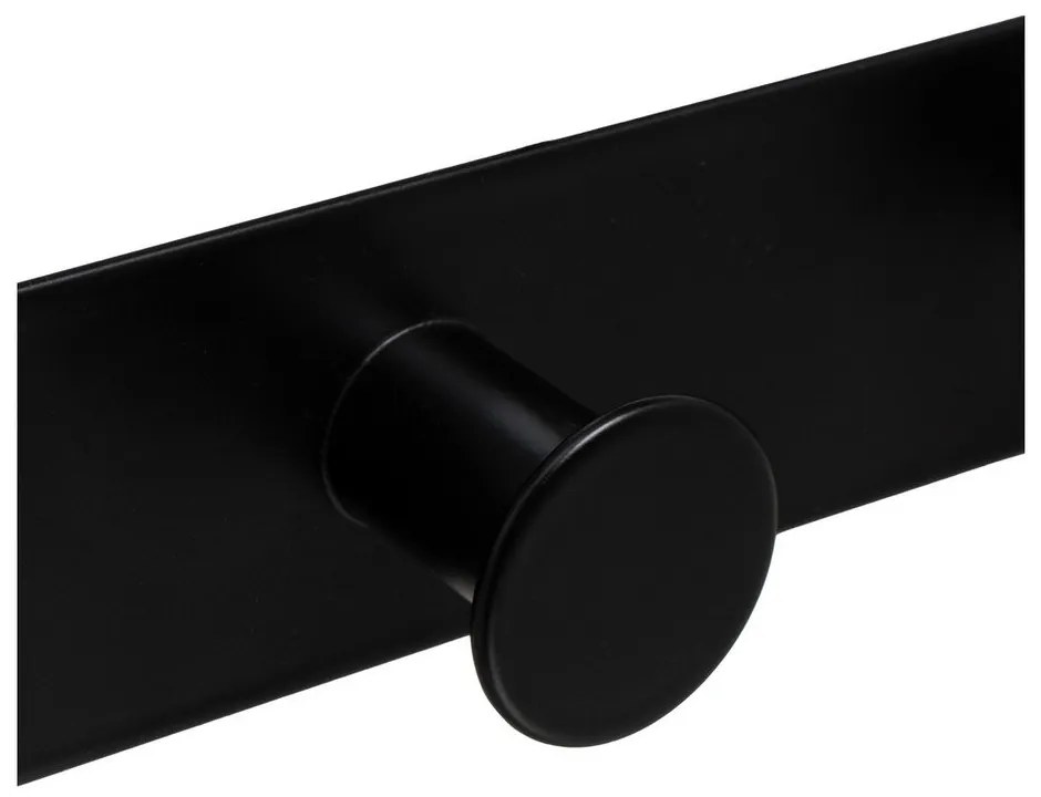 Fehér-fekete fém ajtófogas 35 cm – Casa Selección