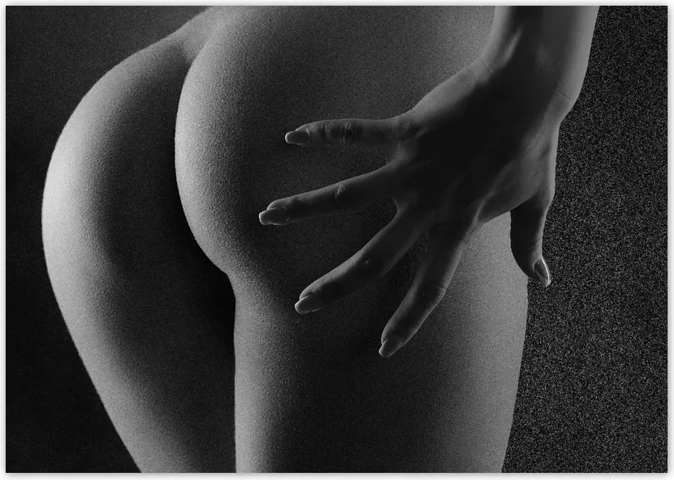 Fotótapéta flizelina 208x146 Alakú popsi akt