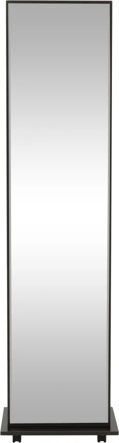 Tükör kerekeken, fekete, NEPTUN