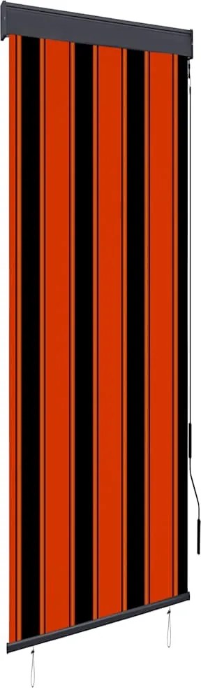 vidaXL narancssárga és barna kültéri roló 60 x 250 cm