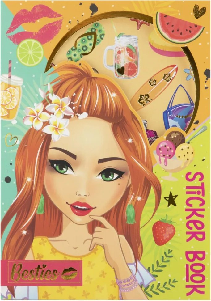 Lányos Summer matricás album 8 ív