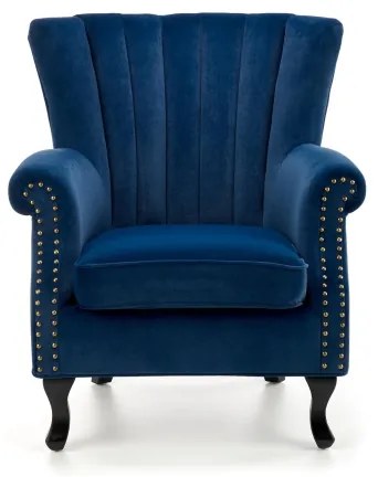 CLARUS fotel sötétkék