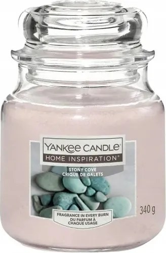 Paraffin illatgyertya Stony Cove Yankee Candle közepes 1 db 340g