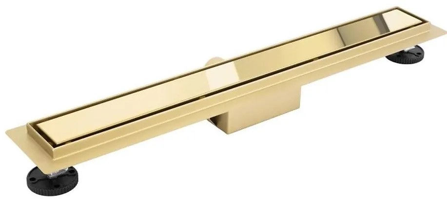 REA-G2562 - NEOX 70 cm lineáris lefolyó rozsdamentes acél/aranyszínű