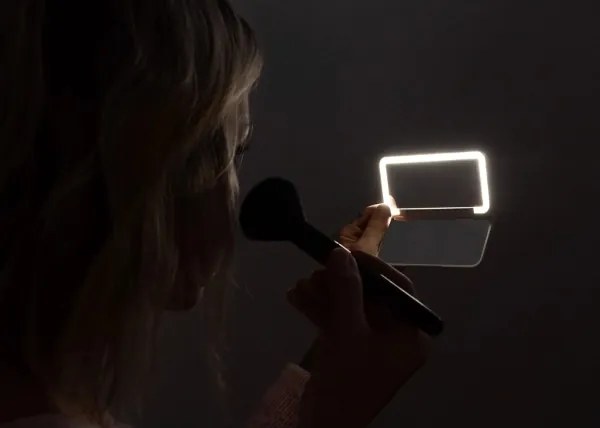 Concept KZ2010 - LED kozmetikai tükör PERFECT SKIN LED/1,5W/5V 300 mAh fehér