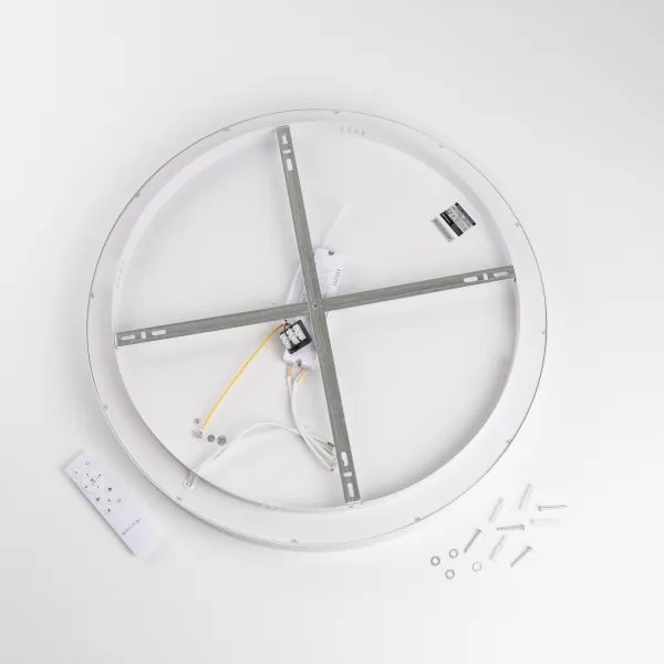 Brilagi - Fényerőszabályozható LED mennyezeti lámpa FALCON II LED/99W/230V átm. 60 cm fehér + távirányító