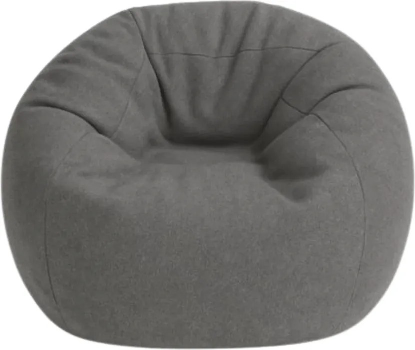 XL beltéri babzsákfotel – sötétszürke