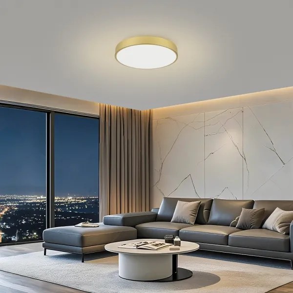 Brilagi - POOL LED mennyezeti lámpatest 60W/230V 3000/4000/6000K, átmérő 60 cm, aranyszínű