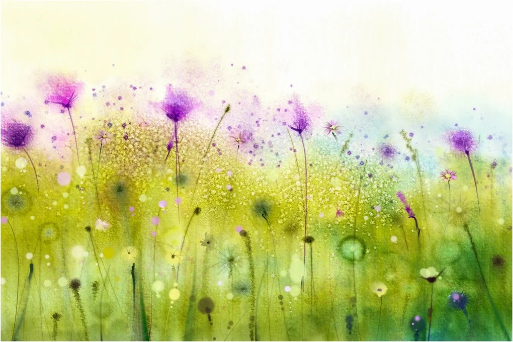 Kép - Réti virágok (90x60 cm)