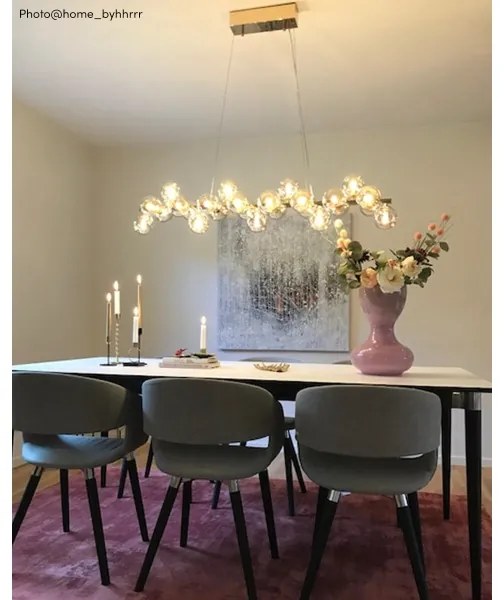 ByRydens 4200960-5503 - Csillár zsinóron SPLENDOR 25xG9/5W/230V