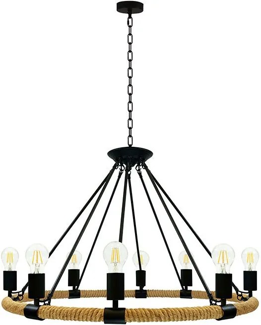 Polux ROPE 307927 Függőlámpa 8x20W LED/E27 IP20