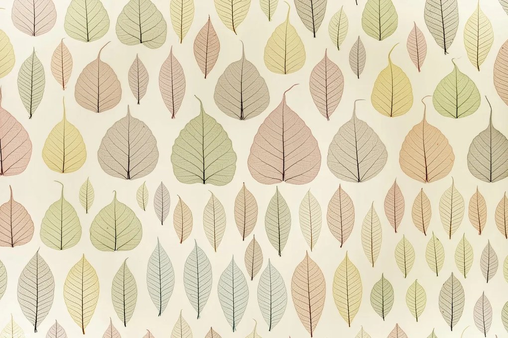 Poszter 30x20cm Csontváz levelek, Assaf Frank