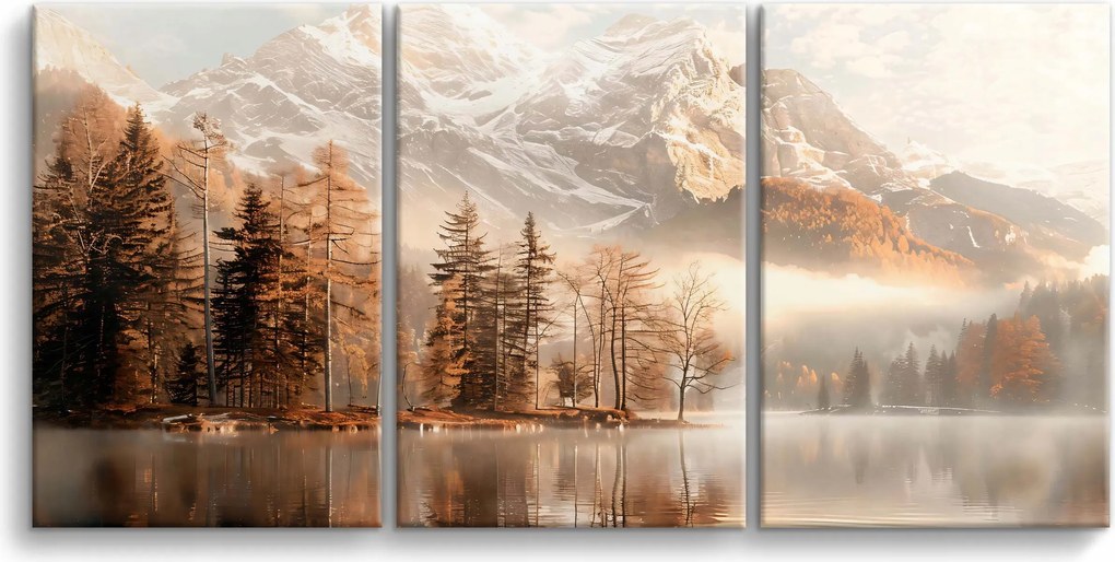 Modern Faliképek a nappaliba Hegyi táj Kilátás Tájkép 60x120