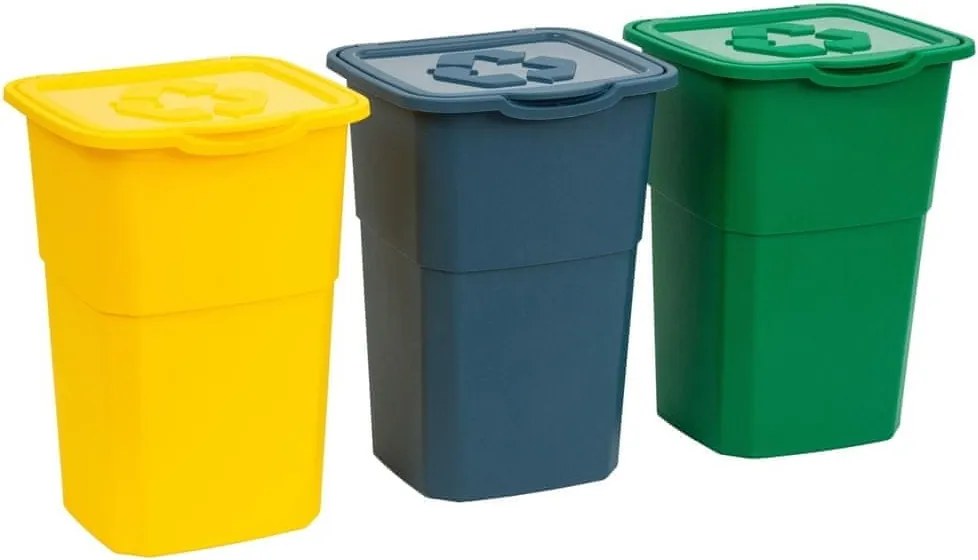 Dea Home Kosarak szelektált hulladékhoz Eco 3x50l