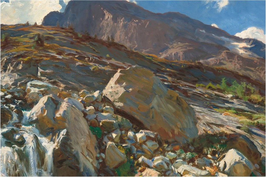 Kép - John Singer Sargent, Simplon Pass, reprodukciók (90x60 cm)