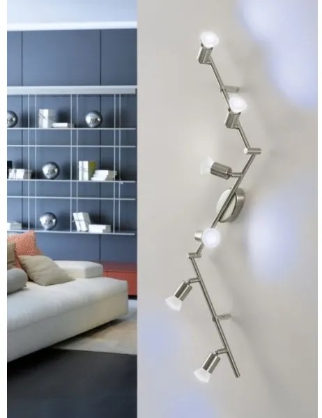 Eglo 75387 - LED RGB Dimmelhető spotlámpa BUZZ-C 6xGU10/4W/230V + távirányító