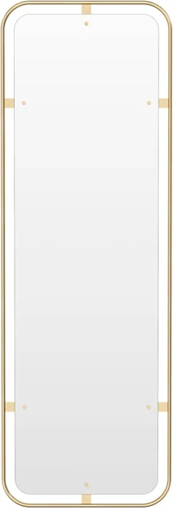 Menu Nimbus Fali tükör Téglalap alakú 158 cm keret Sárgaréz Polírozott Arany
