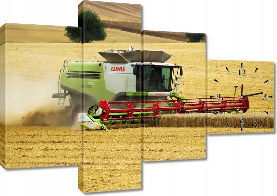 Faliórák 100x70 Kombájn Aratás
