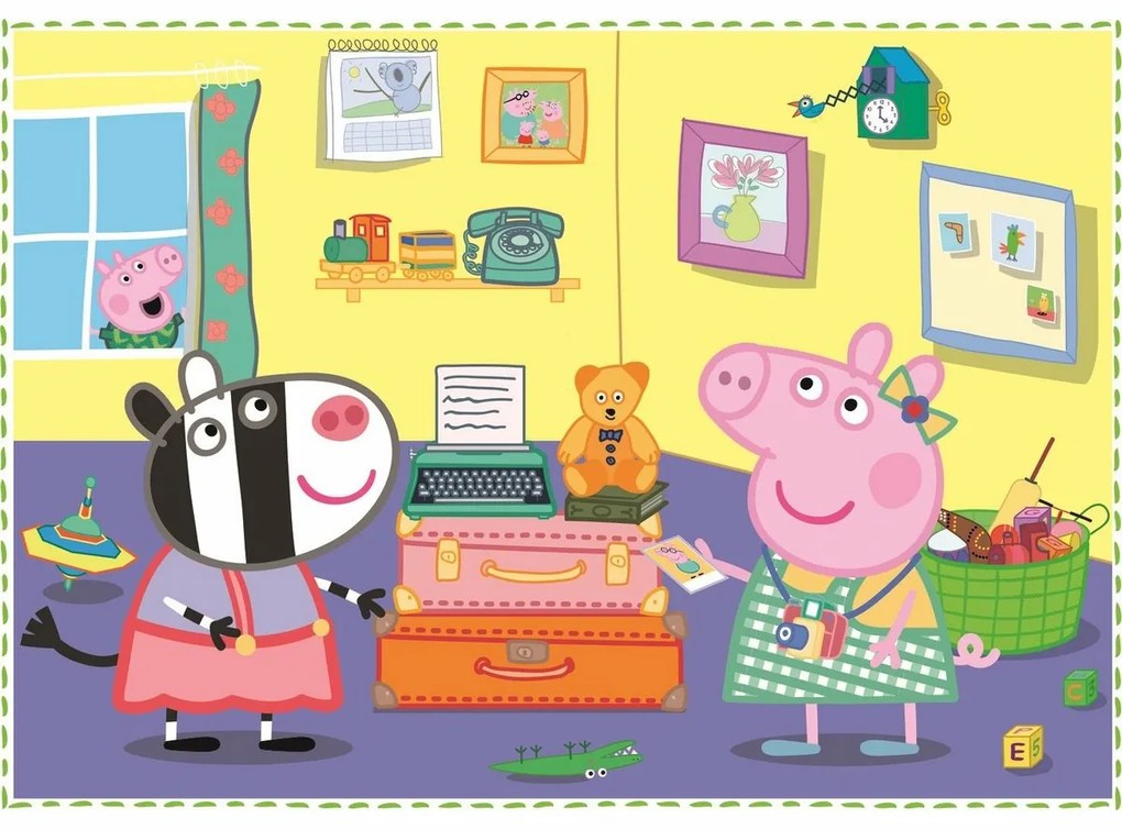 Trefl Puzzle Peppa Malac: Ünnepi emlékek, 4in1