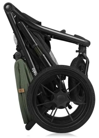 Lionelo - Babakocsi AZURA fekete/zöld