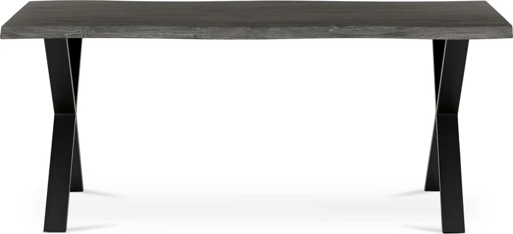 Étkezőasztal 180x90 cm MDF szürke tölgy