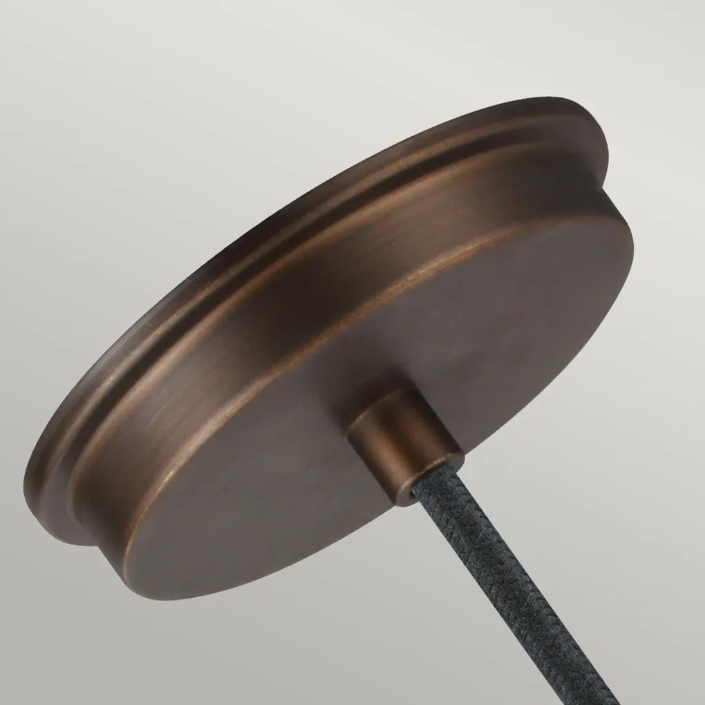ELSTEAD FE-BASKIN-P-B-BR BASKIN Modern Függesztett Lámpa Antik Bronz E27 IP20