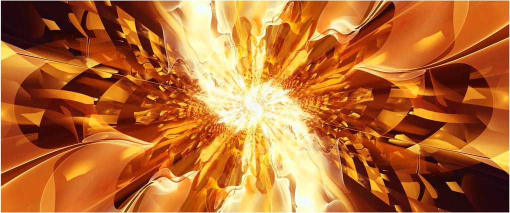 Kép - Absztrakció (120x50 cm)