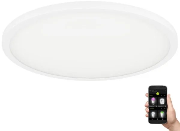 Eglo 900759 - LED dimmelhető mennyezeti lámpa SARSINA-Z 41W/230V, 60 cm, fehér